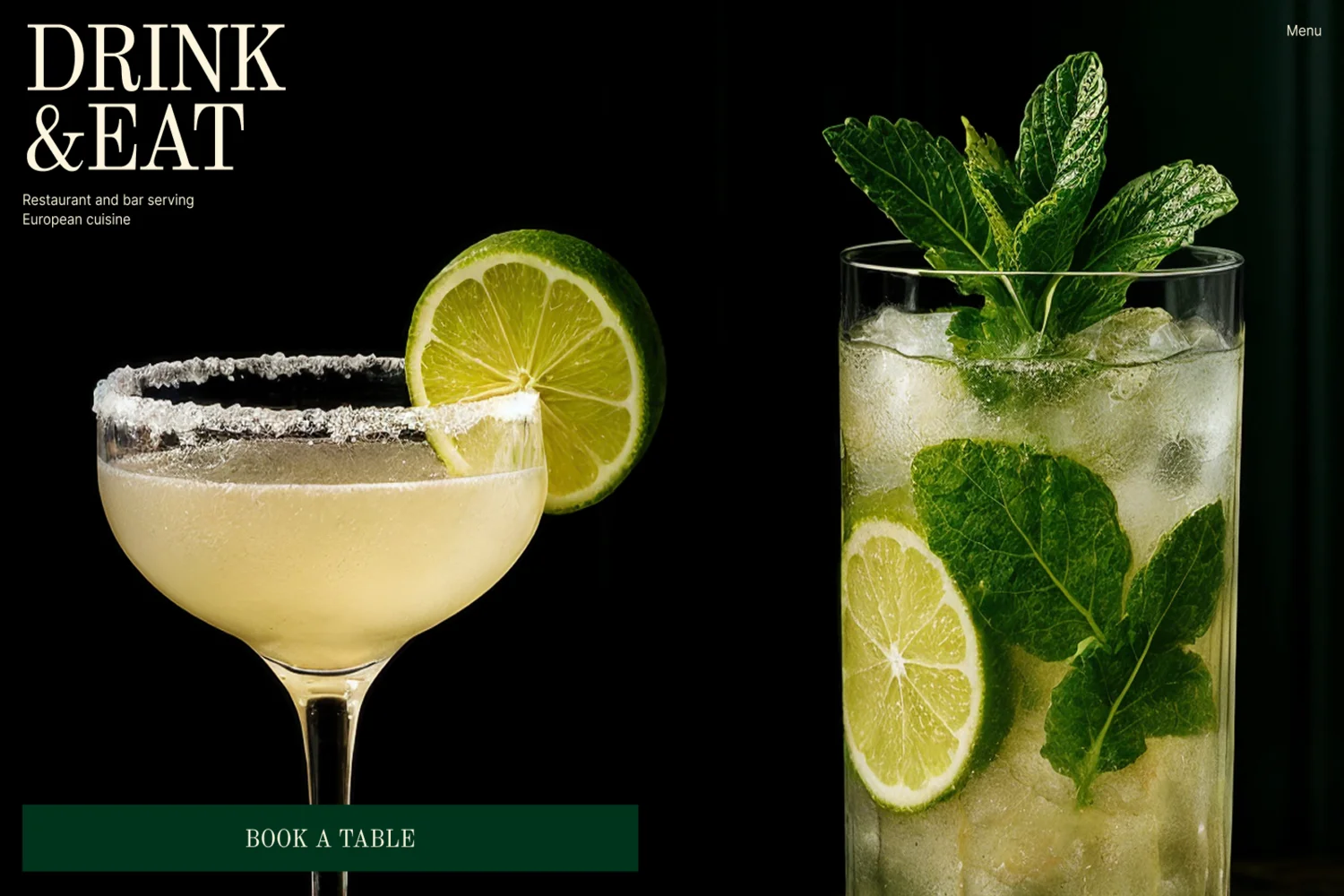 Restaurant Drink and Eat